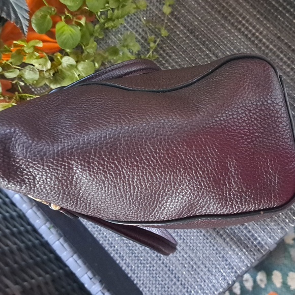 COACH Prairie Oxblood/Burgundy/Maroon Satchel/ Crossbody Like New Excellent Cond - Picture 8 of 14